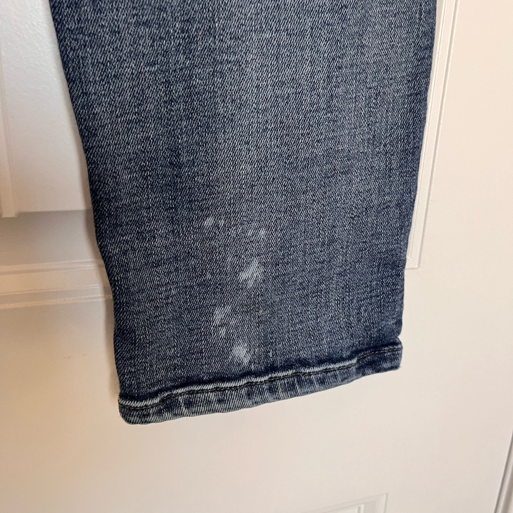 Judy Blue Destroyed Bleach Splatter Boyfriend Skinny Jeans Size 11 - Picture 8 of 16